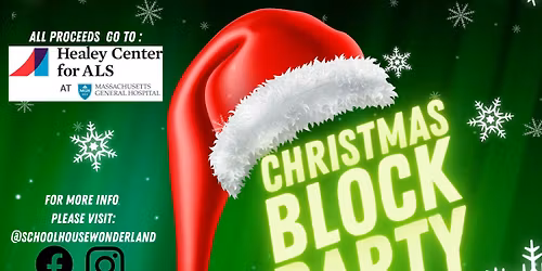 Schoolhouse wonderland annual  Christmas block party