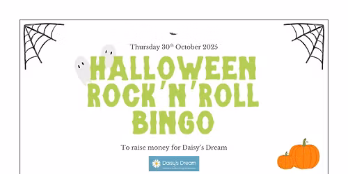 Halloween Rock'N'Roll Bingo