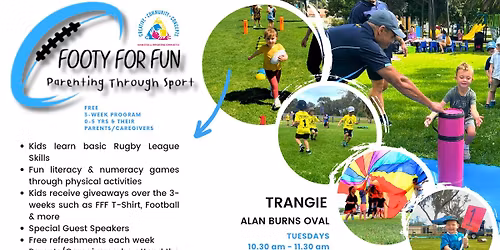 TRANGIE 3wk Footy For Fun Program