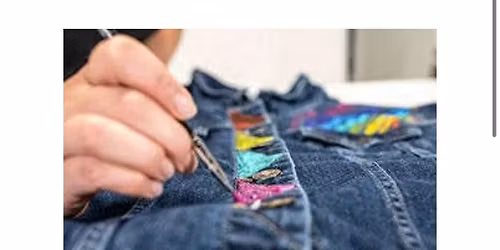 Jean Jacket paint party!