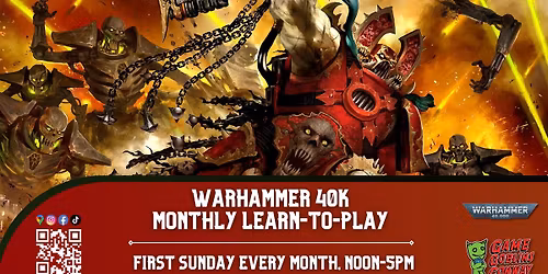 Warhammer 40K Learn to Play