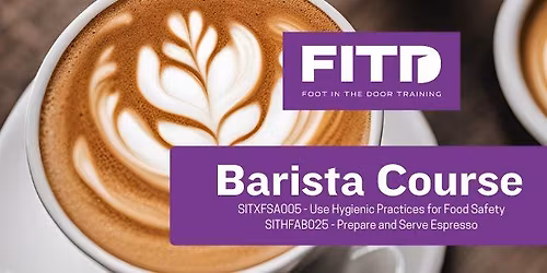 Accredited Barista Course