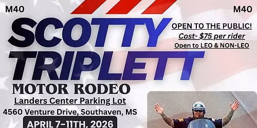 Scotty Triplett Motor Rodeo 2026