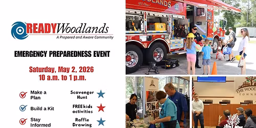 ReadyWoodlands Emergency Prep Event