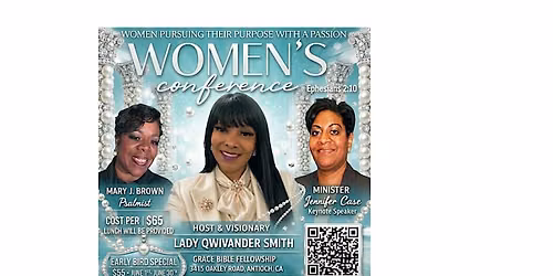 "Women Pursuing Their Purpose with Passion" Women's Conference