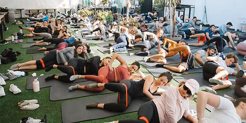 Rooftop Mat Pilates + Live DJ