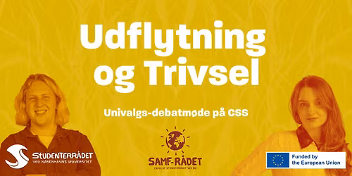 Udflytning og Trivsel - Univalgsdebat med Dekanen p\u00e5 SAMF