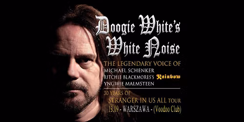 Doogie White & Polish Chapter | 30 years of Stranger in Us All | Warszawa | 13.09.26 | VooDoo Club