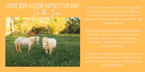 We Are Open! Family Fun Day is Back