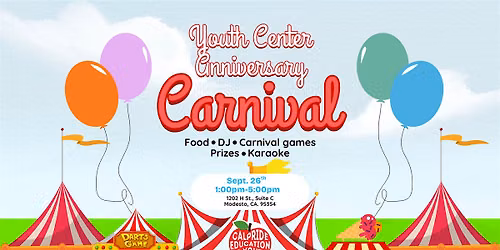CalPride Education & Youth Equity Drop-in One Year Anniversary Carnival