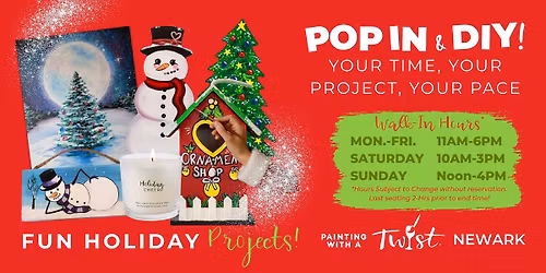 Pop In & Paint - a DIY Experience for All Ages - in Newark, DE