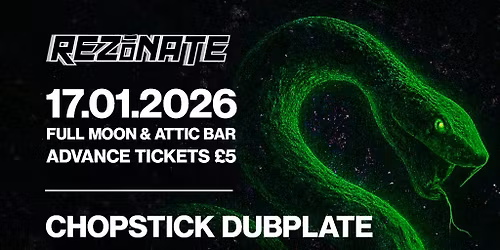 Rezonate presents: Chopstick Dubplate