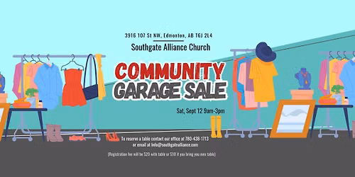Southgate Alliance Community Garage Sale
