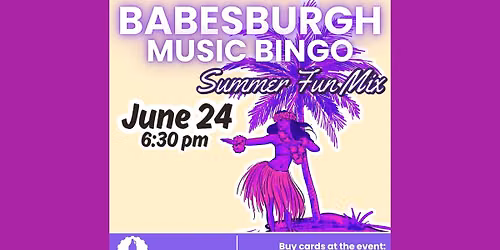 Music Bingo: Summer Fun Playlist