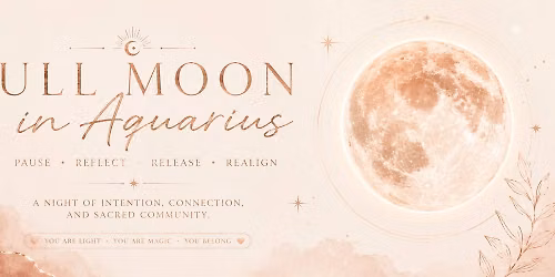 Full Moon Ceremony: Release & Realign