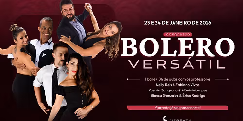 Congresso Bolero Vers\u00e1til - 23 e 24 de janeiro de 2026