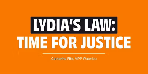 Lydia's Law Debate - May 27