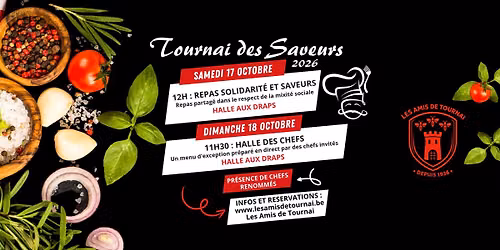 Tournai des Saveurs 2026