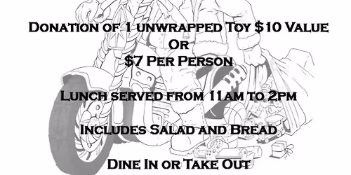 American Cruisers MC Spaghetti Lunch Toy Drive