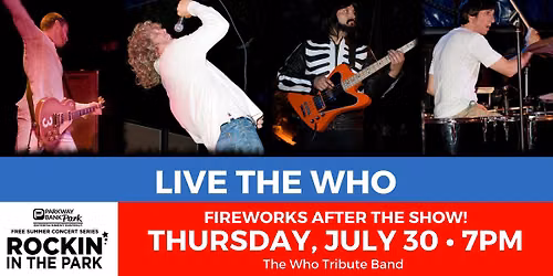 ROCKIN IN THE PARK- LIVE THE WHO