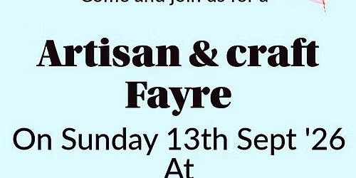 Artisan & Craft Fayre