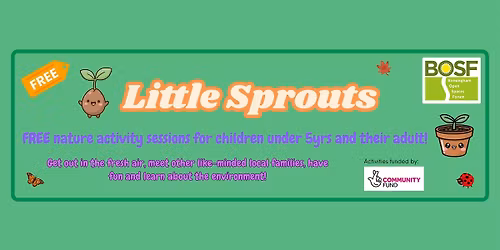 Nature activity session for adults with their 'little sprouts' (under 5s)