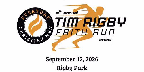 2026 ECMen Tim Rigby Faith Run (5K Run\/Walk + Kid Run + Casual Walk)