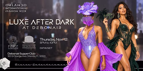 OIFW Fall 2026: Luxe After Dark at Debonair