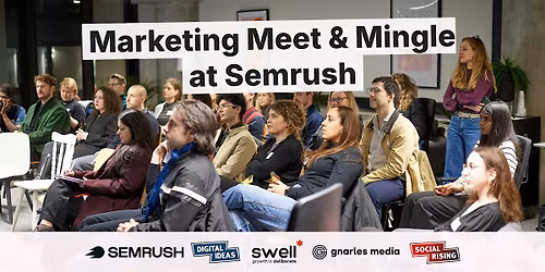 Marketing Meet & Mingle Amsterdam