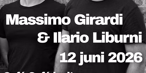 Caf\u00e9 Caf\u00e9 invites :: Massimo Girardi & Ilario Liburni