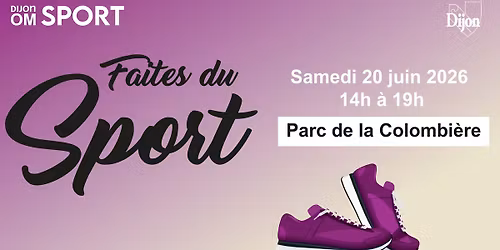 Faites du sport