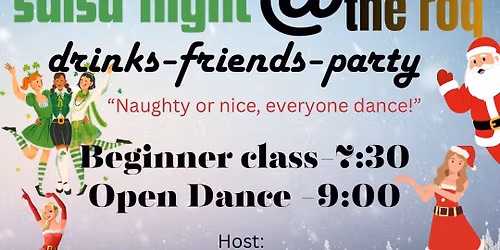 Santas and Elves Salsa Night \ud83c\udf85\ud83c\udffc\ud83e\udddd