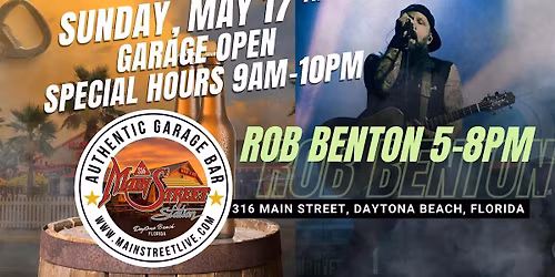 Rob Benton Live at Main Street Station