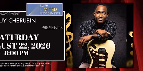 Guy Cherubin Live In Concert: My Heaven