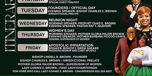 Louisiana Greater New Orleans Jurisdiction 25th Year Silver Anniversary Holy Convocation 