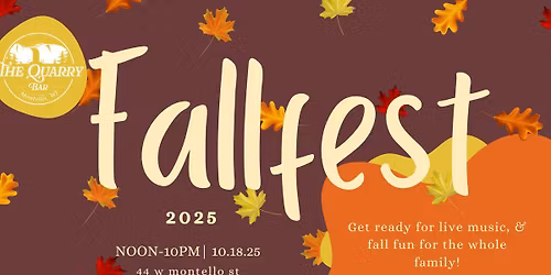 2nd Annual Fallfest & Bags Tournament