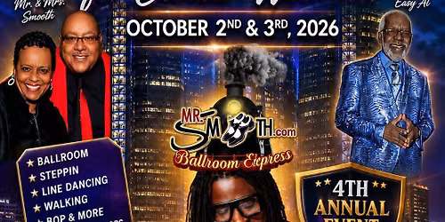 THE 4TH ANNUAL MR. SMOOTH'S BALLROOM & STEPPIN' FOR CANCER WEEKEND