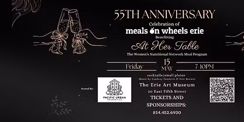 At Her Table - A 55th Anniversary Celebration of Meals on Wheels Erie