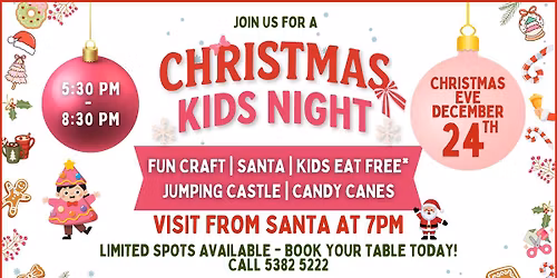 Christmas Kids Night - at Horsham RSL