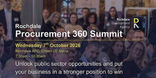 Rochdale Procurement 360 Summit