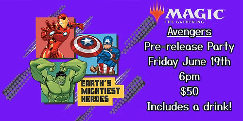 Magic the Gathering Marvel Pre-Release Party!