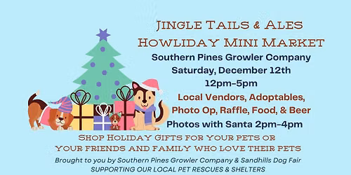 Jingle Tails and Ales Howliday Mini Market