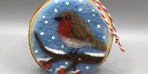 \u00a318.00 Needlefelt a Christmas Tree Decoration