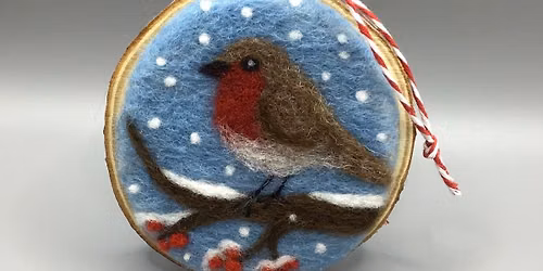 \u00a318.00 Needlefelt a Christmas Tree Decoration