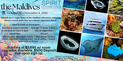 Maldives Info Night! 