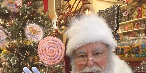 Sleigh Bells Ring! Santa at The Candy Bank