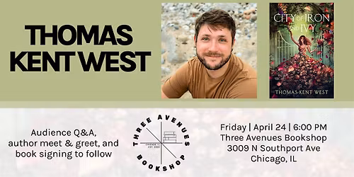 Author event with Thomas Kent West