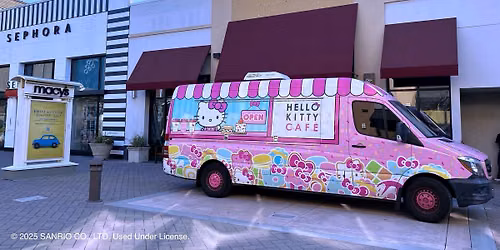 Hello Kitty Cafe Truck West - Modesto Appearance