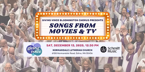 Giving Voice Bloomington Chorus Concert