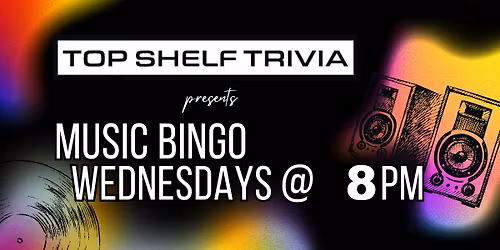 It's Music Bingo Night at Fat Tuesday (in Raleigh, NC)!